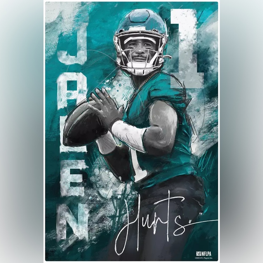 NFL Philadelphia Eagles Jalen Hurts Wall Decor